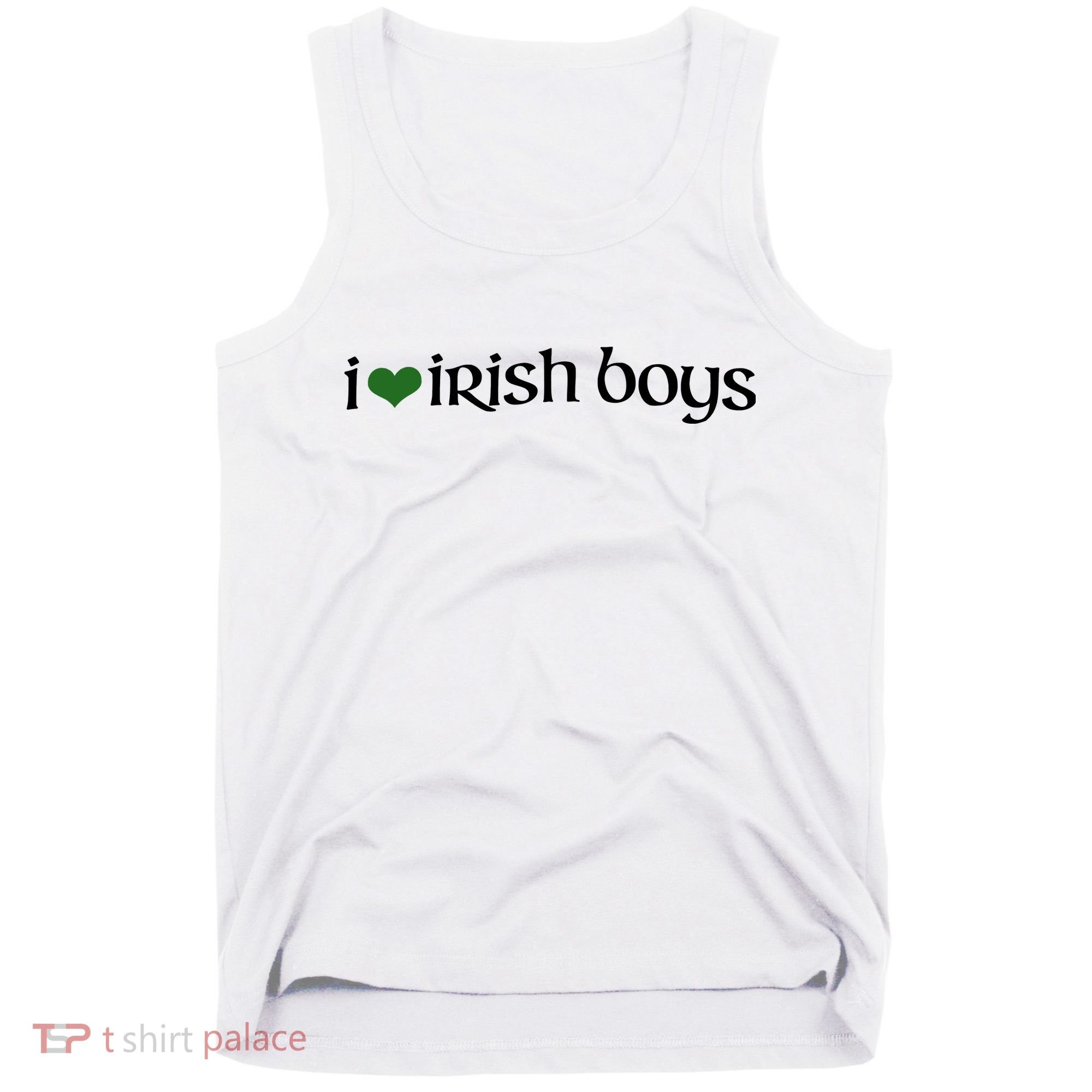 I Love Irish Boy Tank Top