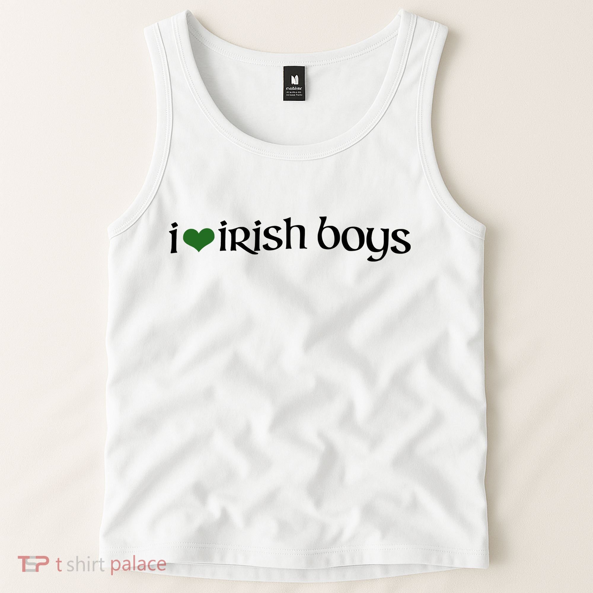 I Love Irish Boy Tank Top