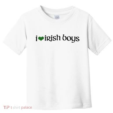 I Love Irish Boy Toddler T-Shirt