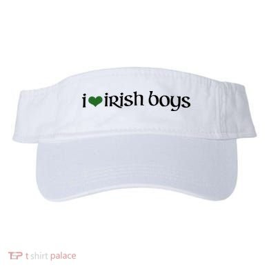 I Love Irish Boy Visor
