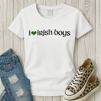 I Love Irish Boy Women's T-Shirt thumb 3