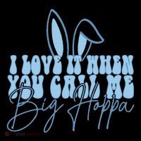 I Love It When You Call Me Big Hoppa Bunny Ear Easter Day Coffee Mug thumb 5