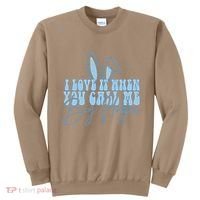 I Love It When You Call Me Big Hoppa Bunny Ear Easter Day Sweatshirt thumb 0