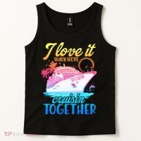 I Love It When We're Cruisin Together 2026 Cruise Vacation Tank Top thumb 2