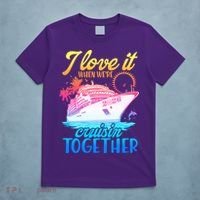 I Love It When We're Cruisin Together 2026 Cruise Vacation T-Shirt thumb 5