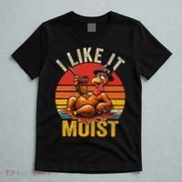 I Like It Moist Thanksgiving Costume Turkey Day Gift Leg Day T-Shirt thumb 5