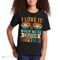 I Love It When WeRe Cruising Together Cruise Lover Kids T-Shirt thumb 2