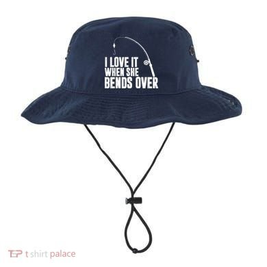 I Love It When She Bends Over Funny Fishing Bucket Hat
