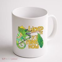 I Licked It, It's Mine Now Colourful Chameleon Coffee Mug thumb 1