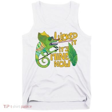 I Licked It, It's Mine Now Colourful Chameleon Tank Top