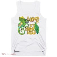 I Licked It, It's Mine Now Colourful Chameleon Tank Top thumb 0