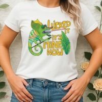 I Licked It, It's Mine Now Colourful Chameleon Women's T-Shirt thumb 2