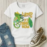 I Licked It, It's Mine Now Colourful Chameleon Women's T-Shirt thumb 3