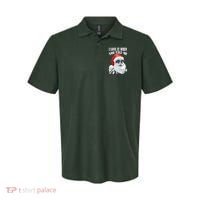 I Love It When You Call Me Big Poppa Funny Santa Claus Polo thumb 0