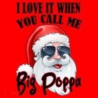 I Love It When You Call Me Big Poppa Funny Santa Claus Santa Hat thumb 1