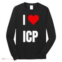 I Love Icp . Crypto Saying For The Blockchain And Token Nerd Long Sleeve Shirt thumb 0
