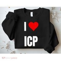 I Love Icp . Crypto Saying For The Blockchain And Token Nerd Sweatshirt thumb 2