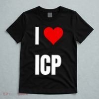 I Love Icp . Crypto Saying For The Blockchain And Token Nerd T-Shirt thumb 5