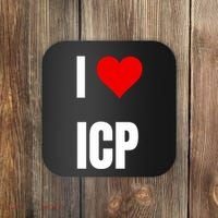 I Love Icp . Crypto Saying For The Blockchain And Token Nerd Coaster thumb 0
