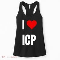 I Love Icp . Crypto Saying For The Blockchain And Token Nerd Women's Tank Top thumb 0