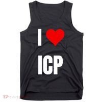 I Love Icp . Crypto Saying For The Blockchain And Token Nerd Tank Top thumb 0