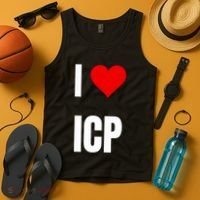 I Love Icp . Crypto Saying For The Blockchain And Token Nerd Tank Top thumb 4