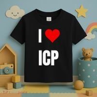 I Love Icp . Crypto Saying For The Blockchain And Token Nerd Toddler T-Shirt thumb 3