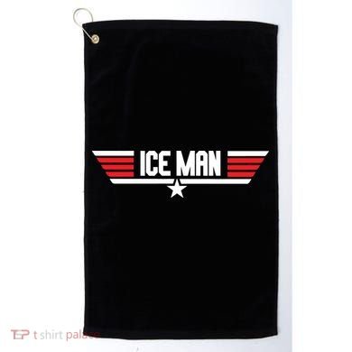 Iceman Logo Ice Man Golf Towel