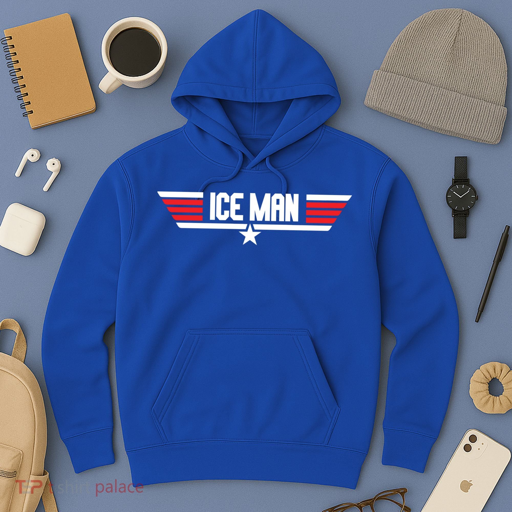 Iceman Logo Ice Man Hoodie