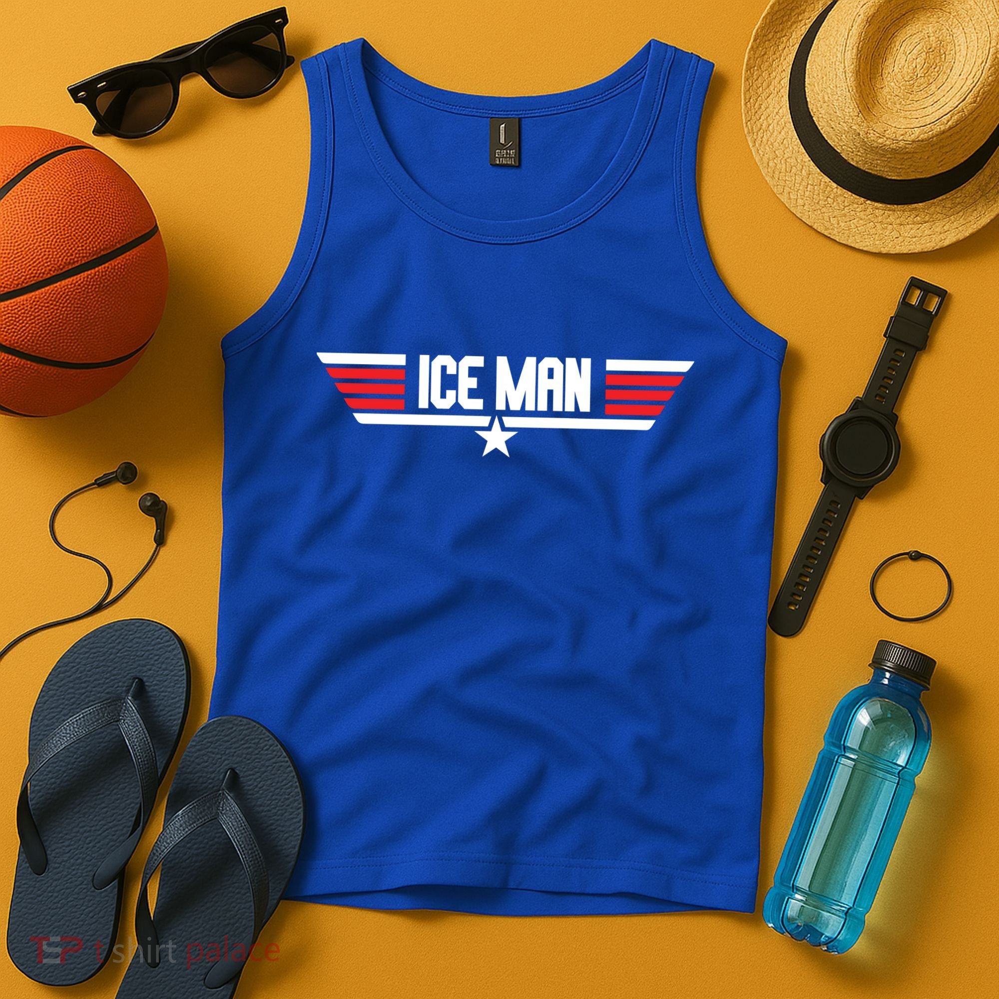 Iceman Logo Ice Man Tank Top