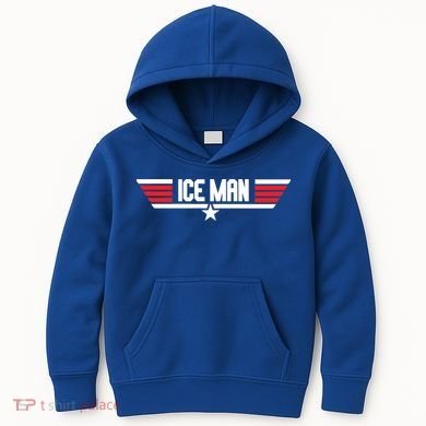 Iceman Logo Ice Man Kids Hoodie