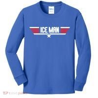 Iceman Logo Ice Man Kids Long Sleeve Shirt thumb 0