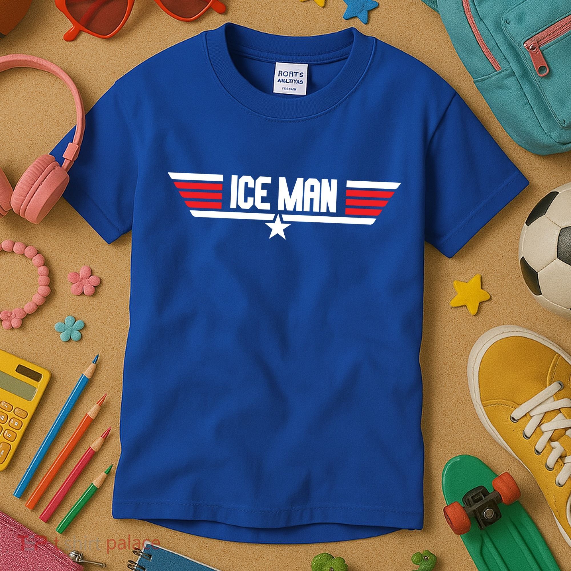 Iceman Logo Ice Man Kids T-Shirt