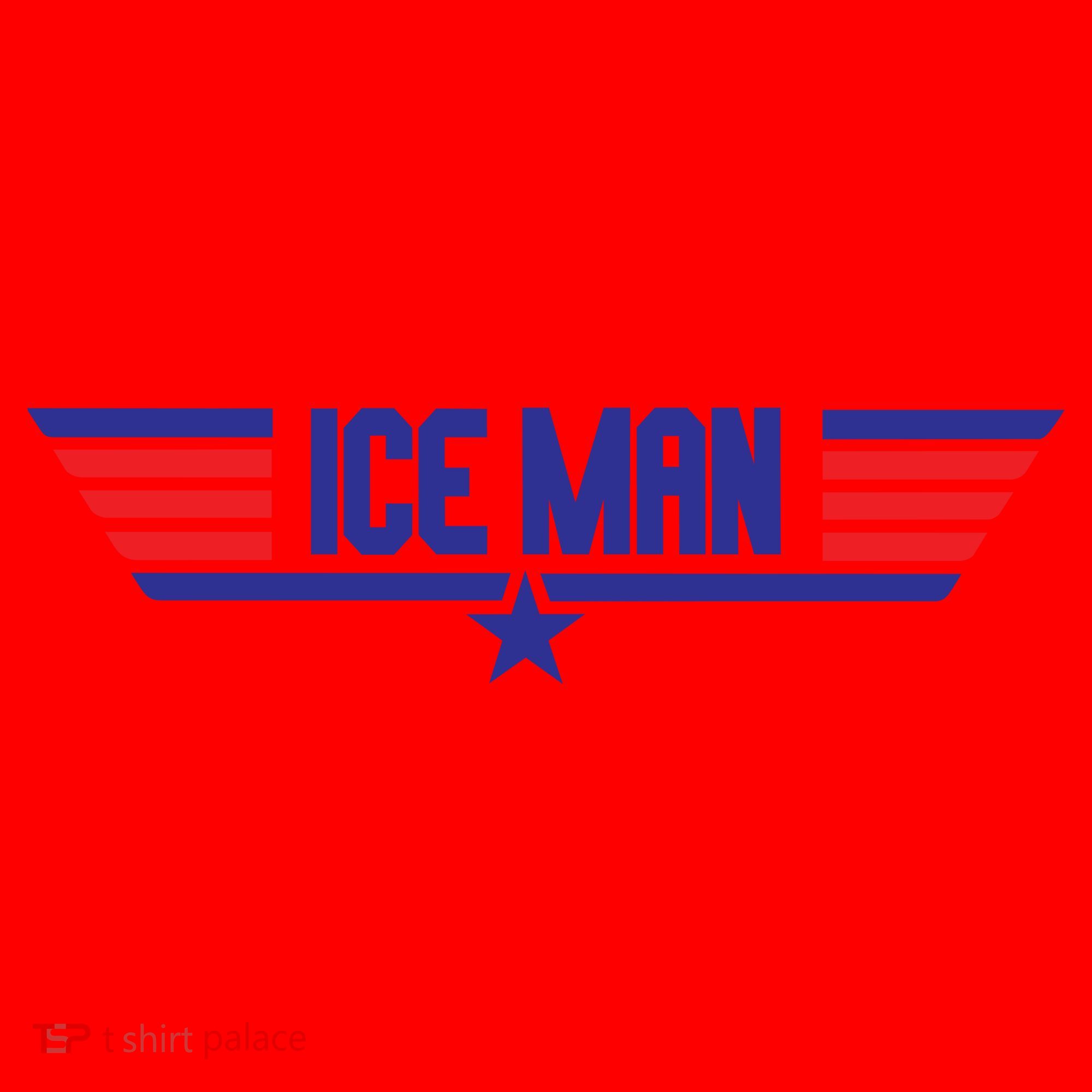 Iceman Logo Ice Man Santa Hat