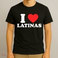 I Love I Heart Latinas Funny Red Heart Love Latina T-Shirt thumb 3
