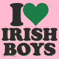 I Love Irish Boy I Heart Irish Funny St Patricks Day Coaster thumb 2