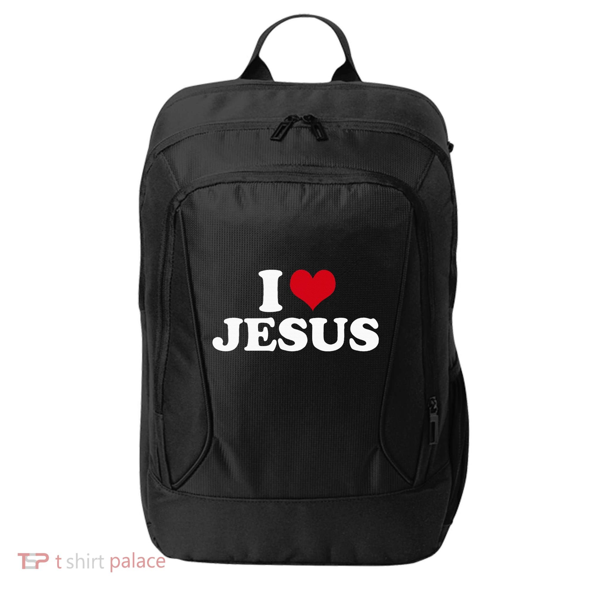 I Love Jesus I Heart Jesus City Backpack