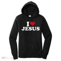 I Love Jesus I Heart Jesus Women's Hoodie thumb 0