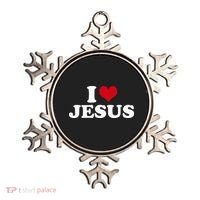 I Love Jesus I Heart Jesus Ornament thumb 0