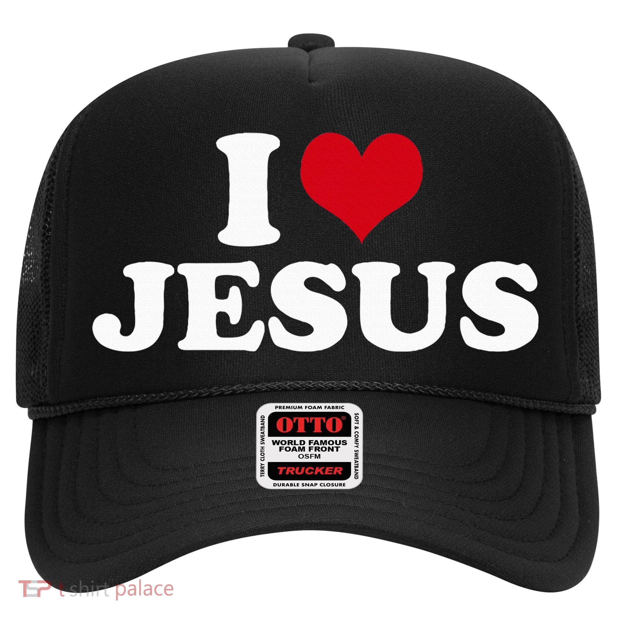 I Love Jesus I Heart Jesus Hat
