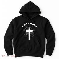 I Love Jesus Hoodie thumb 0