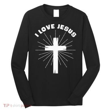 I Love Jesus Long Sleeve Shirt