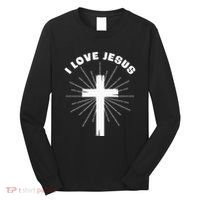 I Love Jesus Long Sleeve Shirt thumb 0