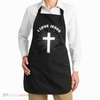 I Love Jesus Apron thumb 2