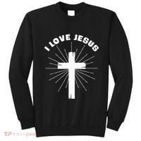 I Love Jesus Sweatshirt thumb 0
