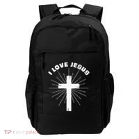I Love Jesus Backpack thumb 0