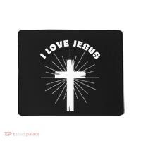 I Love Jesus Mousepad thumb 0