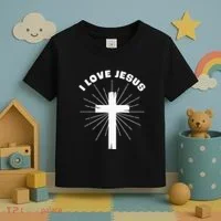 I Love Jesus Toddler T-Shirt thumb 3