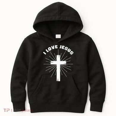 I Love Jesus Kids Hoodie