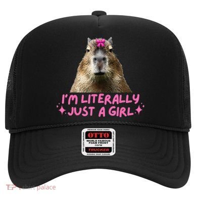 IM Literally Just A Girl Capybara Coquette Hat